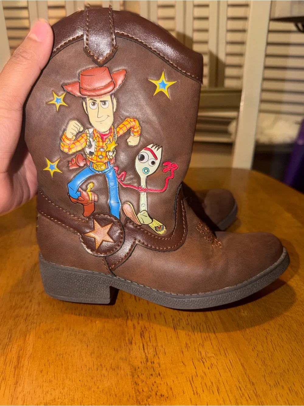 Disney Brown Kids' Boots with Toy Story